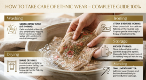 Read more about the article How to Take Care of Ethnic Wear – Complete Guide 100%