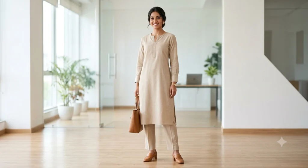 ethnic wear for office wear women